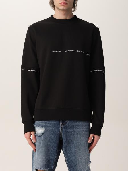 Calvin Klein men: Calvin Klein sweatshirt with mini logo