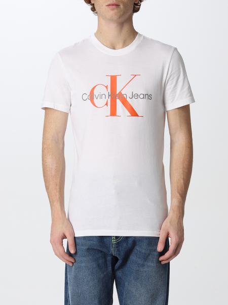 Calvin Klein men: Calvin Klein t-shirt with logo print