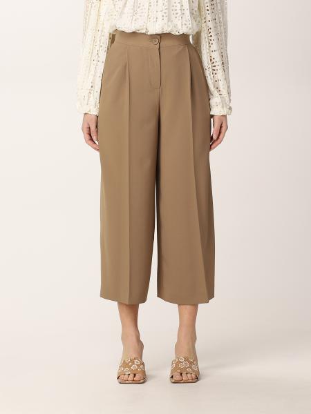 See By Chloé: See By Chloé high-waisted cropped trousers