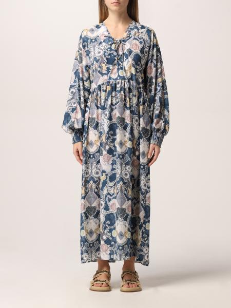 See By Chloé: See By Chloé long dress with all over print
