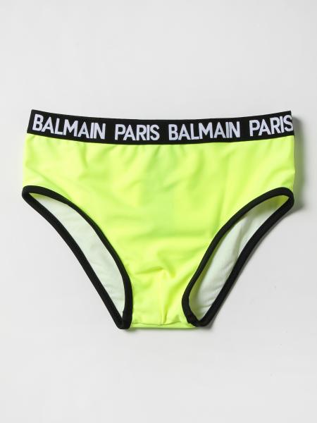 Balmain swim briefs with logo