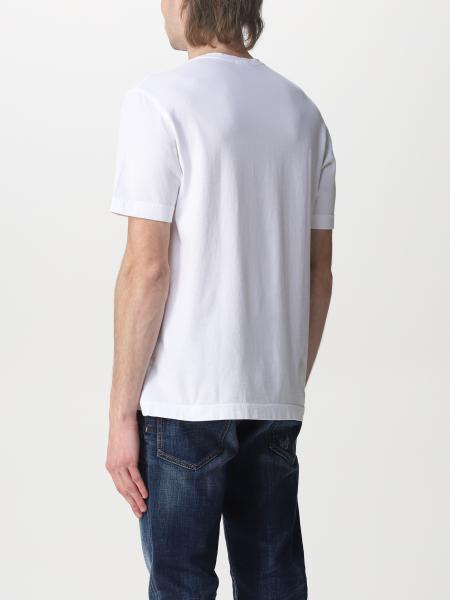 Drumohr Outlet: Basic T-shirt with patch pocket - White | Drumohr t ...