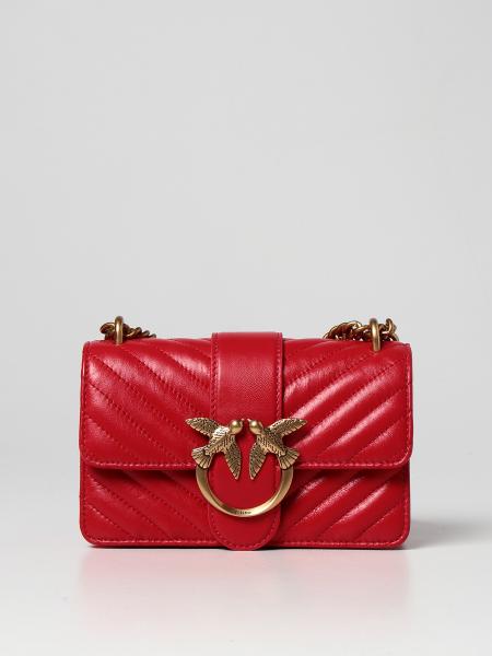 red pinko bag