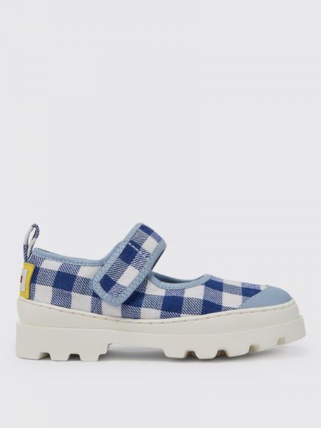 Camper Brutus Schuh aus recycelter Baumwolle und Kalbsleder