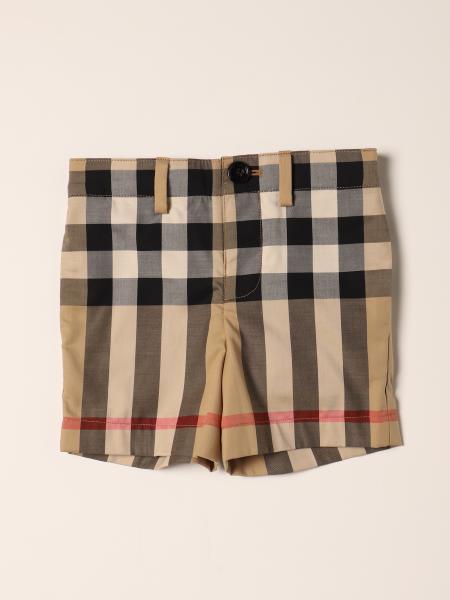 Burberry tartan stretch cotton tailored shorts