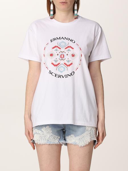 Ermanno Scervino: Ermanno Scervino t-shirt in cotton with print