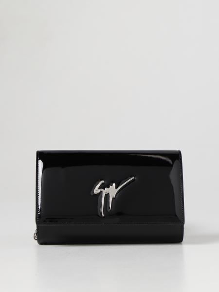 GIUSEPPE ZANOTTI: women shoulder bag - Black | Giuseppe Zanotti ...