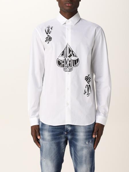 Just Cavalli: Just Cavalli shirt in cotton with prints