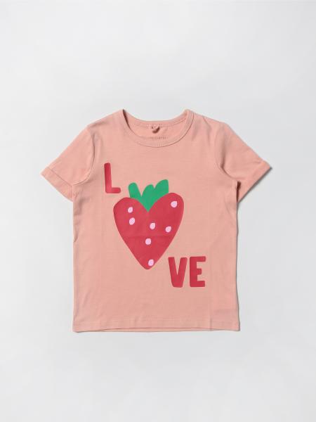 T-shirt Stella McCartney con stampa love fragola