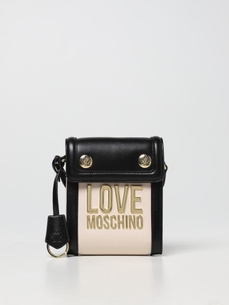 Love Moschino bag in synthetic leather with logo