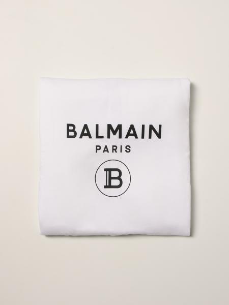 Balmain baby blanket with logo