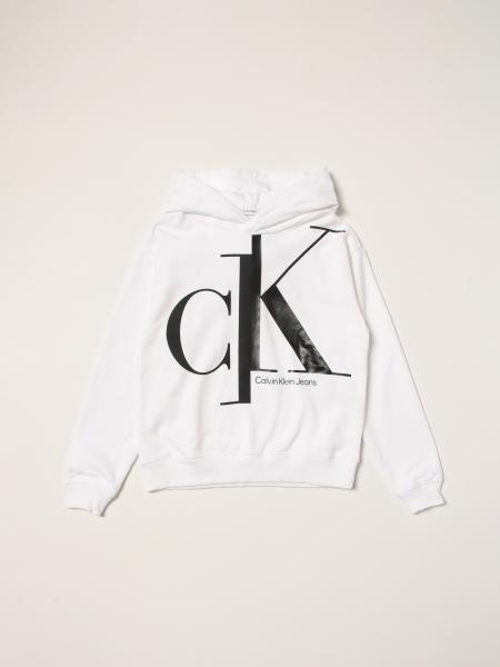 Calvin Klein boys' clothing: Calvin Klein sweatshirt with CK logo