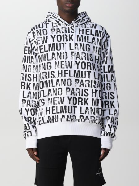 Helmut Lang: Helmut Lang cotton jumper with logo
