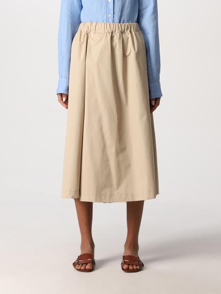 Aspesi: Aspesi longuette skirt in cotton