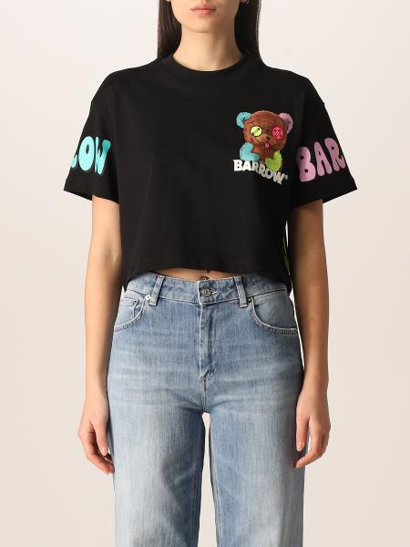 Barrow: Barrow cropped T-shirt in cotton with prints