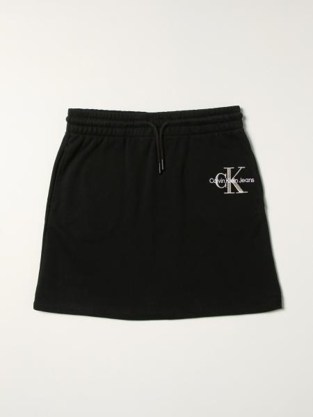 Calvin Klein jogging skirt in cotton with logo