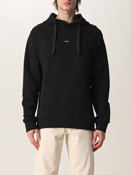 A.p.c. men: Sweatshirt A.p.c. in cotton with mini logo