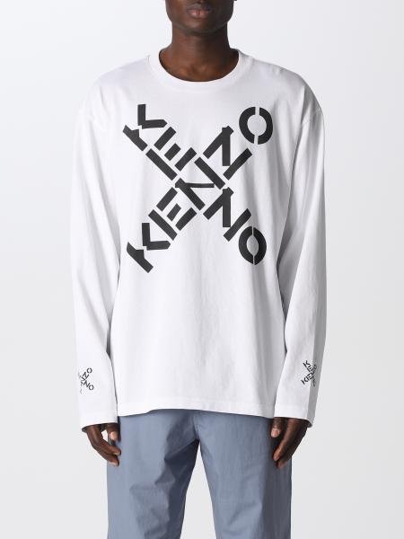 Kenzo cotton T-shirt with crossed logo