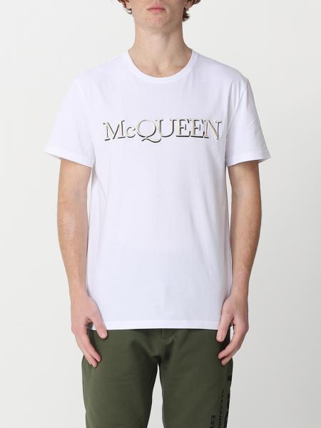 Alexander Mcqueen: T-shirt Alexander McQueen con logo