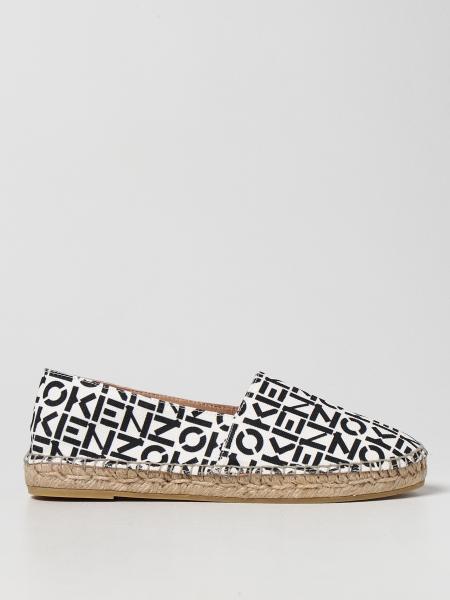 Kenzo espadrilles in canvas with all over logo