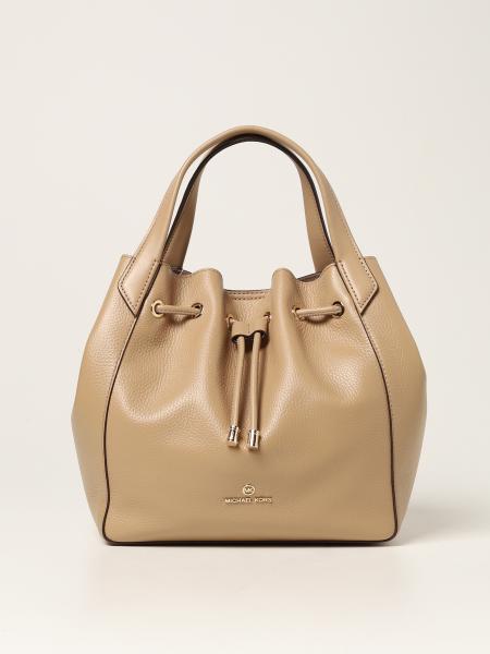 MICHAEL KORS: Phoebe Michael bag in grained leather - Camel | Michael Kors  tote bags 30H1L8PT3L online on 