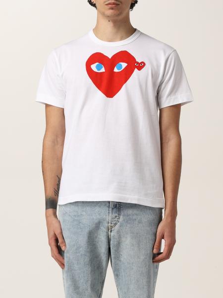 T-shirt Comme Des Garcons Play in cotone