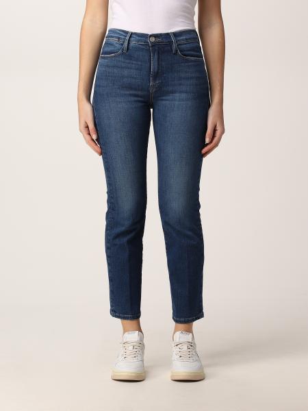 Frame: Cropped Frame jeans in stretch denim