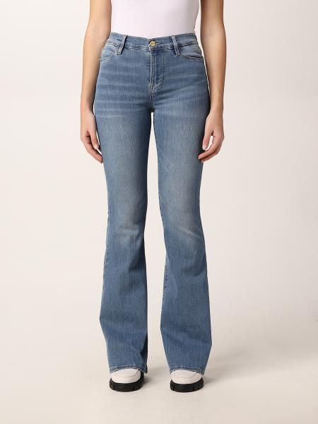 Frame: Frame jeans in washed denim