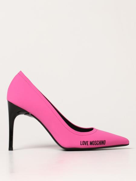 Court shoes Love Moschino in lycra