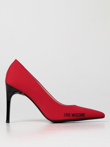 Court shoes Love Moschino in lycra