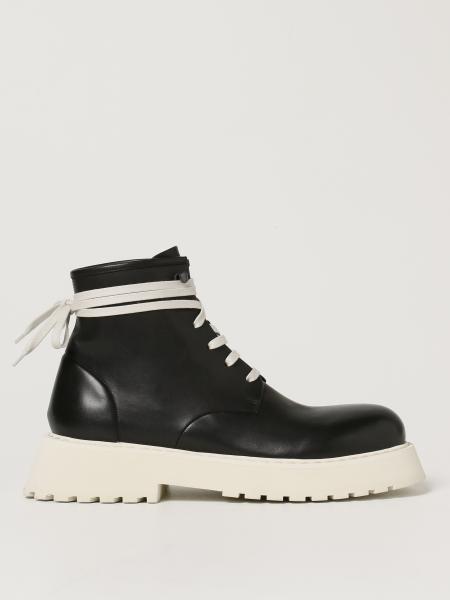 MARSÈLL: Micarro leather combat boots - Black | Marsèll boots ...
