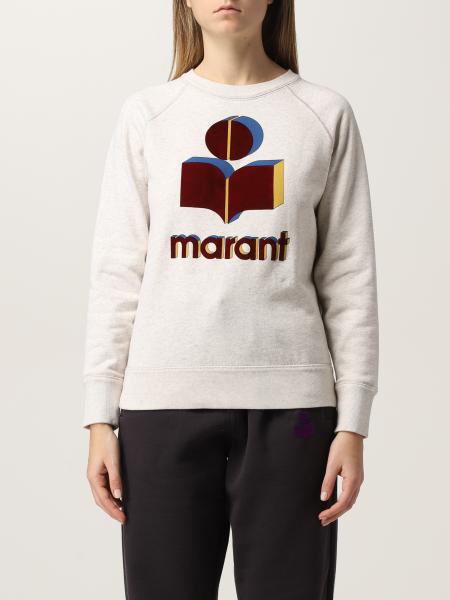 Isabel Marant Etoile: Isabel Marant Etoile sweatshirt with big logo