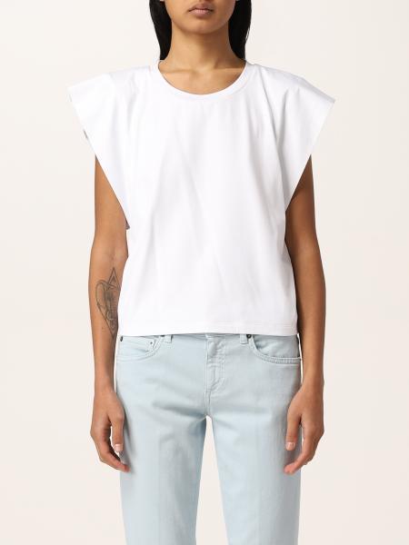 Dondup: Top cropped Dondup in cotone
