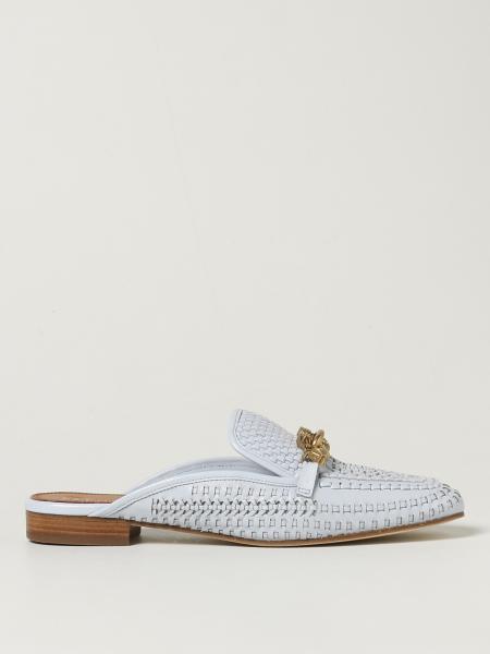 Tory Burch: Jessa Tory Burch sabots in woven leather