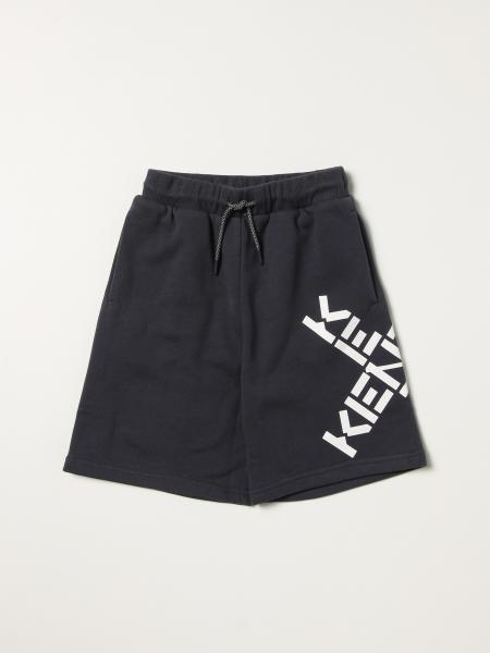 Pantaloncino jogging Kenzo Junior con logo incrociato