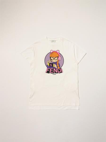 T恤 女童 Fendi