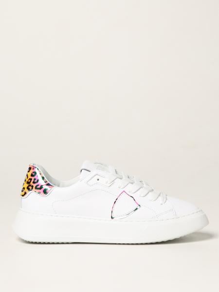 Temple Veau Animalier Philippe Model sneakers in leather