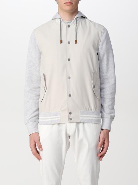 Eleventy: Eleventy jacket in wool and nylon