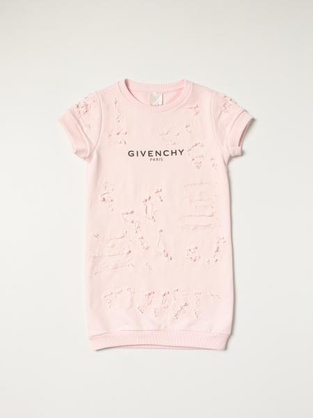 Abito a t-shirt Givenchy in cotone con rotture