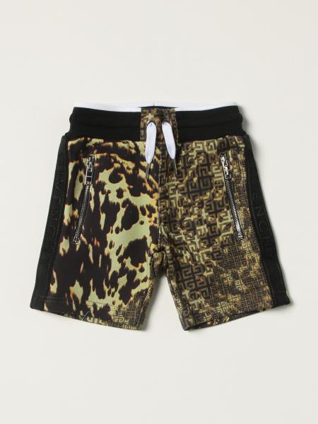 Givenchy camouflage jogging shorts