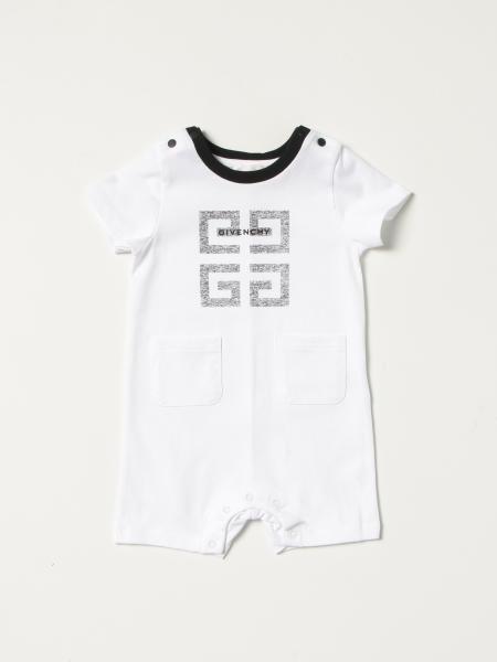 Givenchy: Givenchy short romper with 4G logo