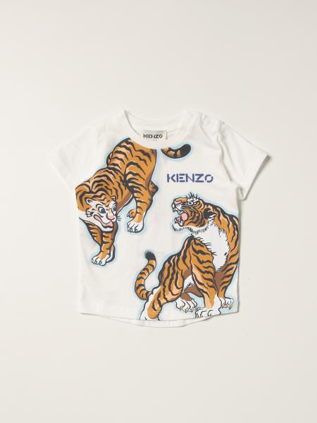 Abbigliamento neonato Kenzo: T-shirt Kenzo Junior con stampa tigre