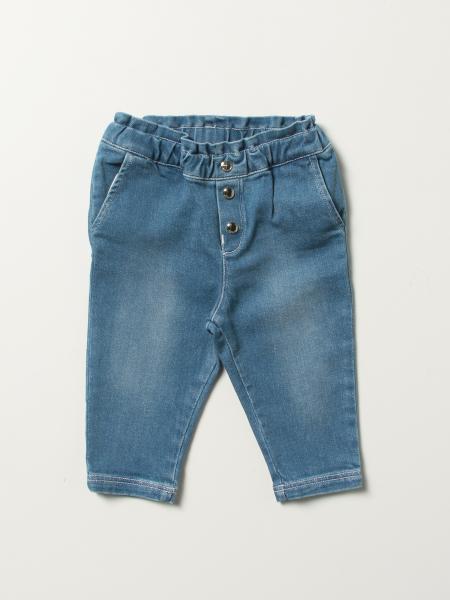 Chloé washed denim 3-button jeans