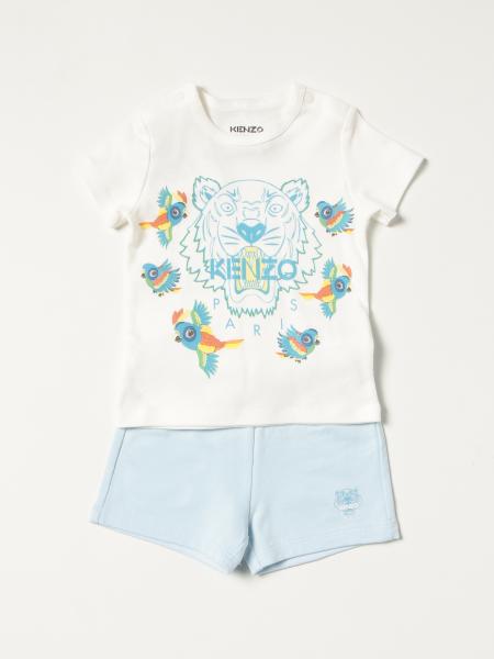 Abbigliamento neonato Kenzo: Set t-shirt + pantaloncino jogging Kenzo Junior