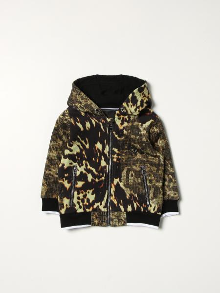 Givenchy camouflage cotton sweatshirt with zipper