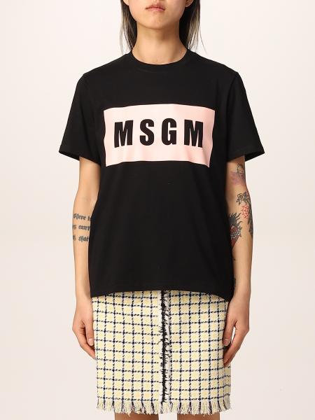 Msgm T-shirt with logo print
