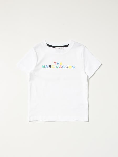 T-shirt Little Marc Jacobs in cotone con logo