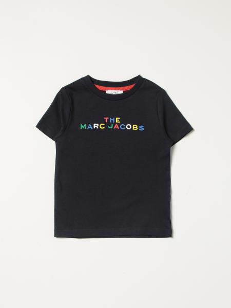 T-shirt Little Marc Jacobs in cotone con logo