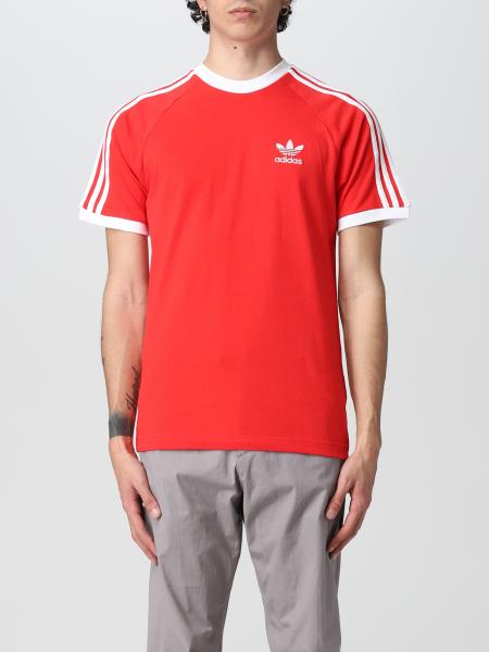 radio Falsedad gráfico ADIDAS ORIGINALS: Camiseta para hombre, Rojo | Camiseta Adidas Originals  HE9547 en línea en GIGLIO.COM