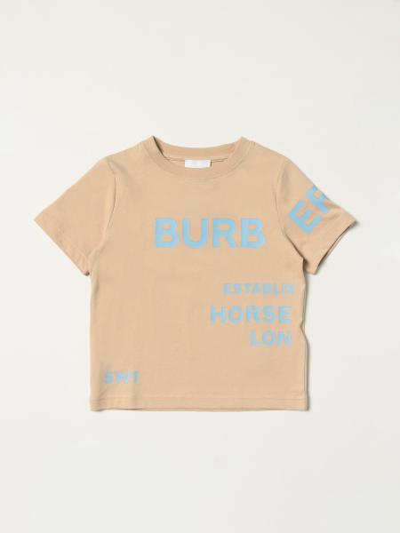 T-shirt en coton Burberry avec imprimé Horseferry